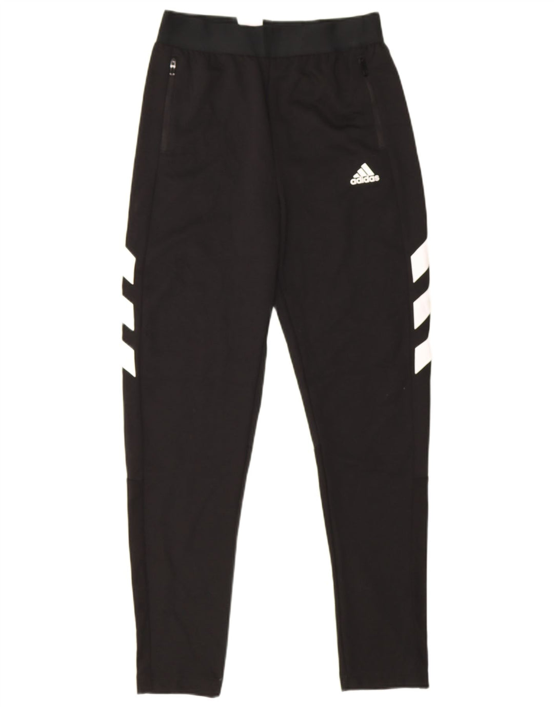 Adidas Trainingshose für Jungen, 13–14 Jahre, schwarzes Polyester