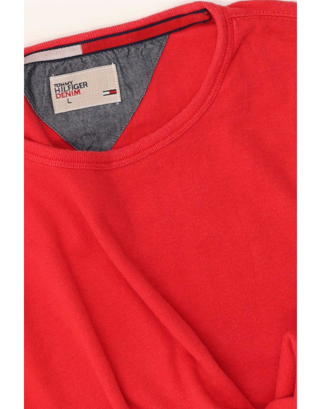 Tommy Hilfiger Herren T-Shirt Top Large Rot