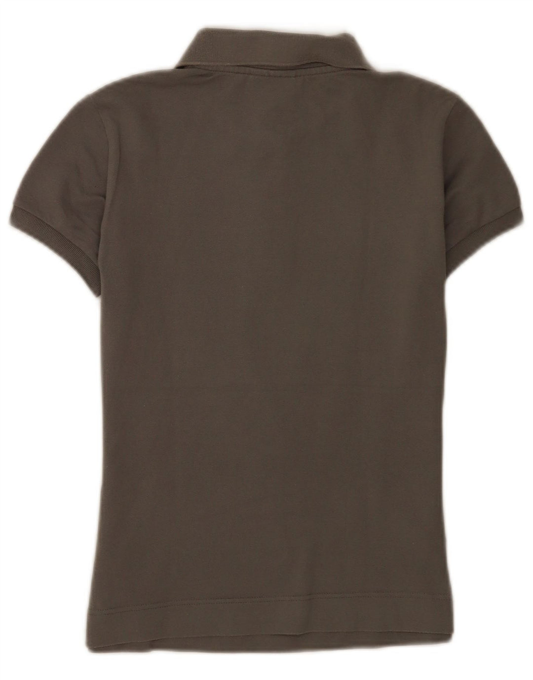 Lacoste Damen-Poloshirt, Größe 36, kleine graue Baumwolle