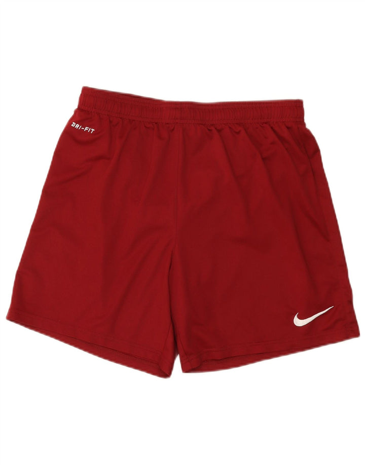 NIKE Herren Dri Fit Sportshorts Medium Burgund Polyester