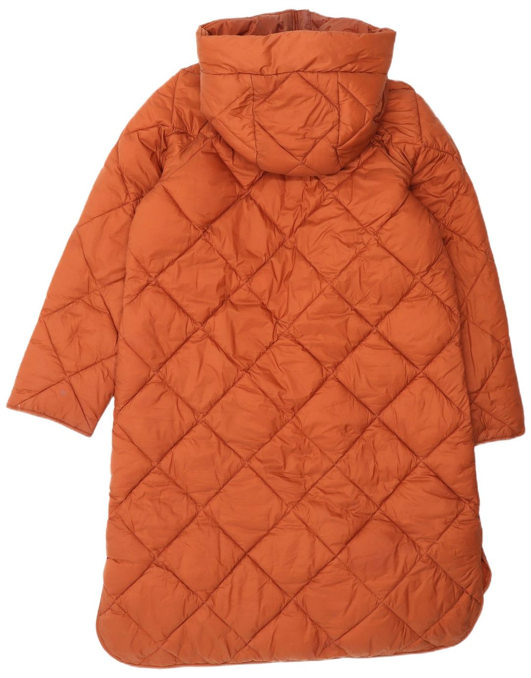 Barbour Damen-Kapuzenübergroßer, gepolsterter Mantel, Größe S, Braun, Polyamid