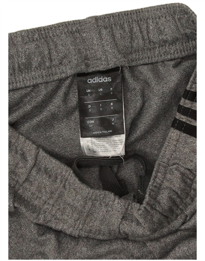 Adidas Herren-Trainingshose, klein, grau, Polyester