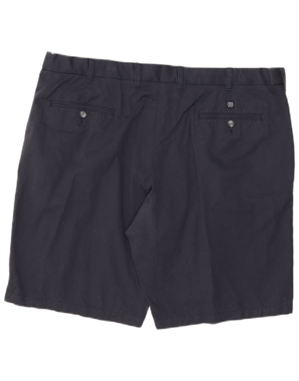 Marks & Spencer Herren Chinoshorts W44 2XL Marineblau Baumwolle