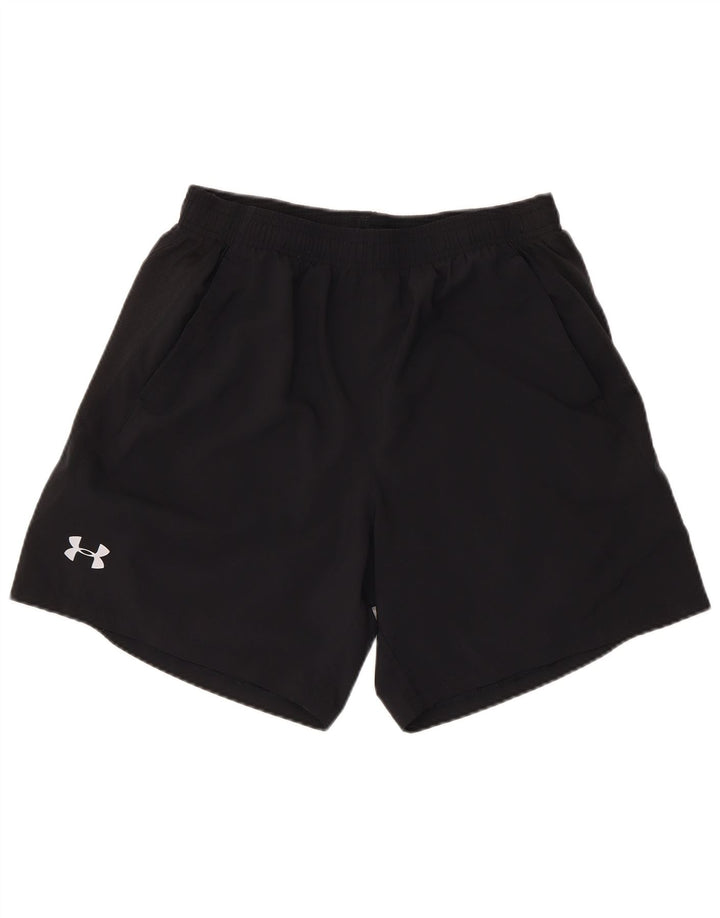 Under Armour Herren-Sportshorts, großes, schwarzes Polyester