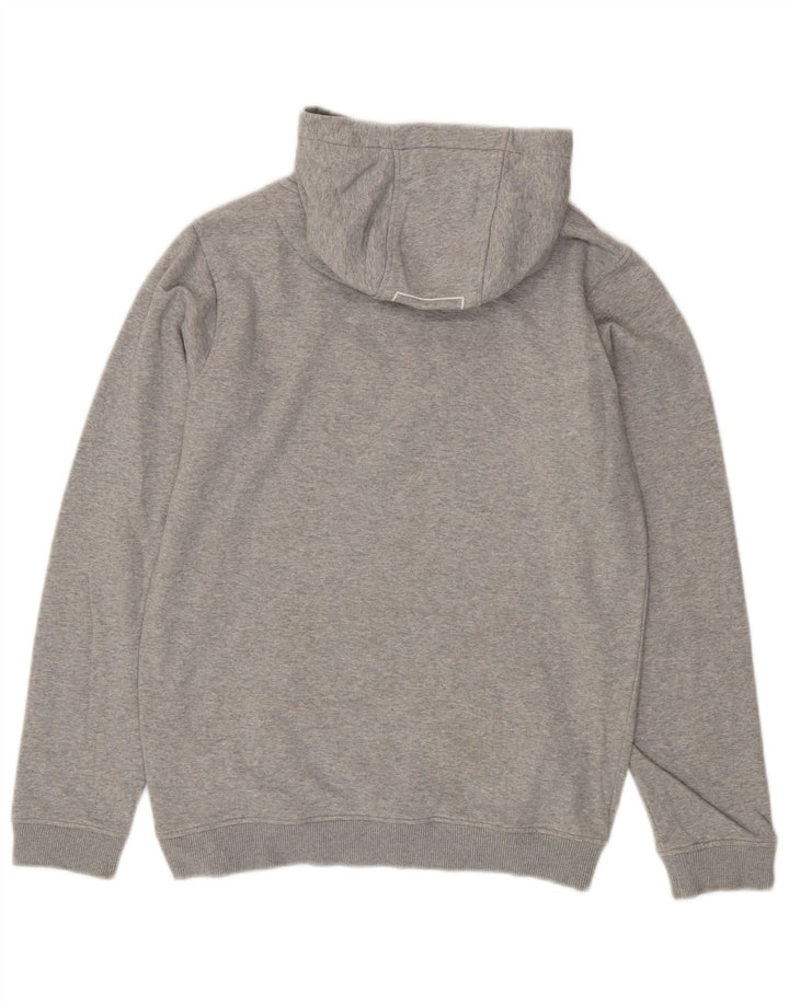 Jack Wills Kapuzenpullover mit Grafik für Jungen, 14–15 Jahre, graue Baumwolle