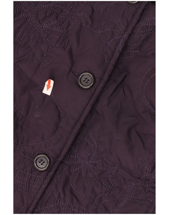 Marks & Spencer Damen Autograph Mantel UK 18 XL Lila Polyester