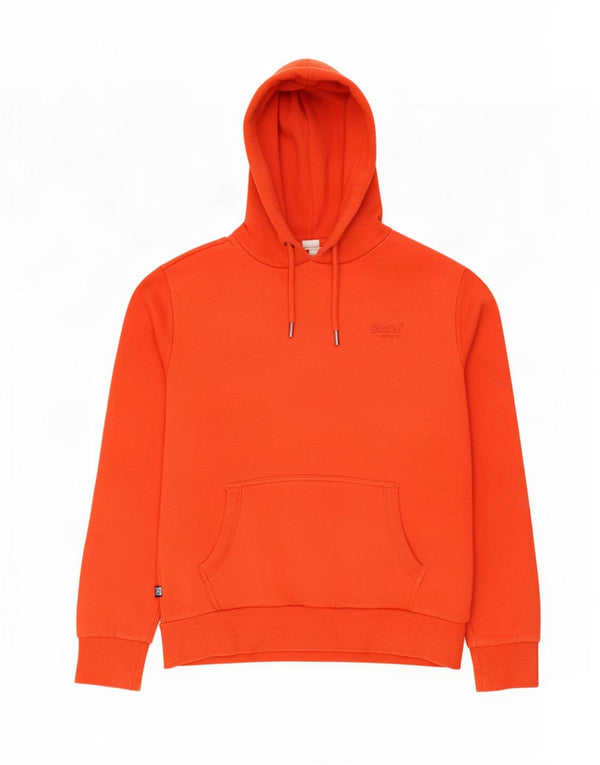 Superdry Herren Kapuzenpullover XL Orange Baumwolle