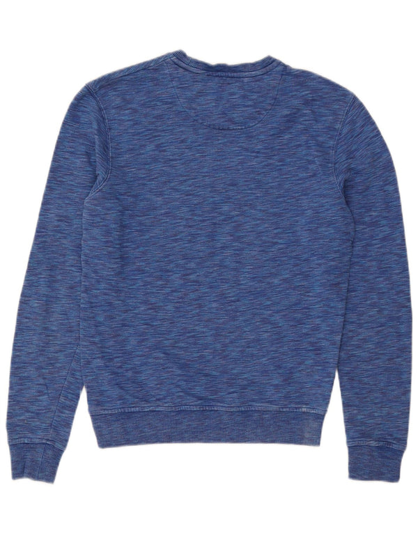 LYLE & SCOTT Damen-Sweatshirt in Übergröße, Gr. 6, XS, Blau meliert