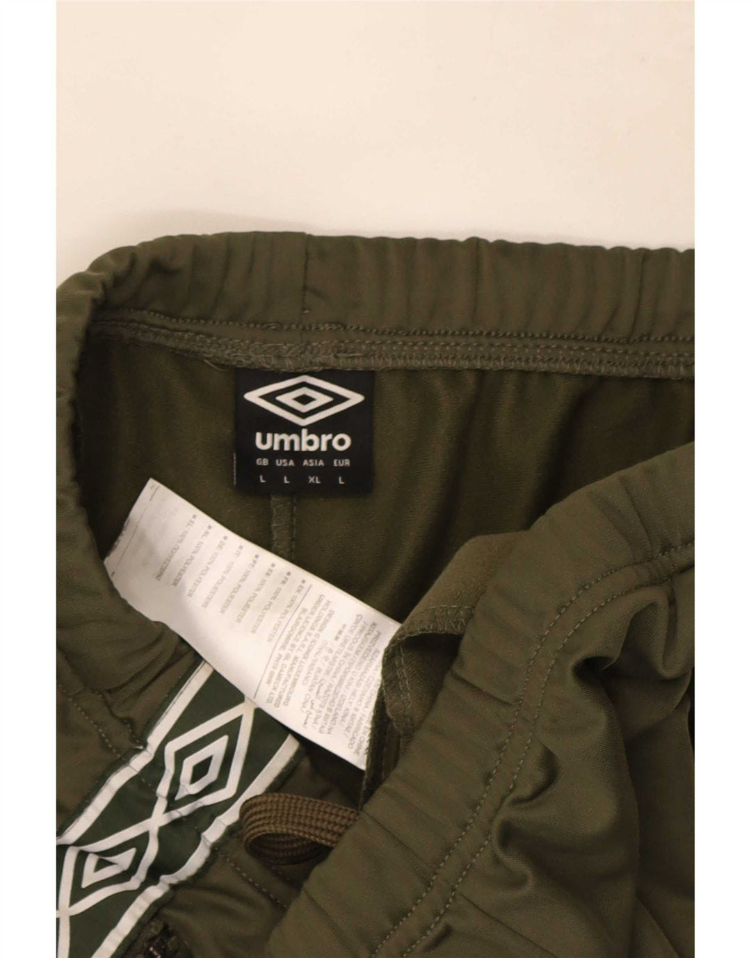 Umbro Herren-Sportshorts mit Grafik, groß, Khaki, Polyester