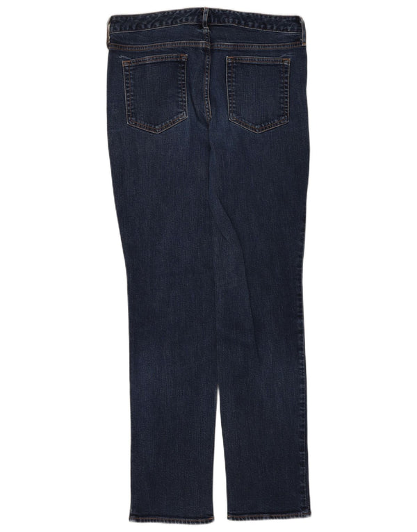 Eddie Bauer Damen leicht kurvige gerade Jeans US 10 Large W30 L32 Blau