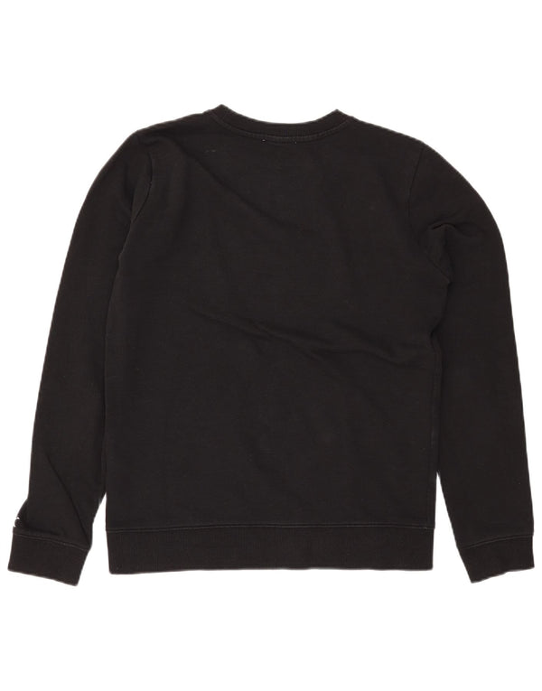 CALVIN KLEIN Jungen-Sweatshirt mit Grafik, 15–16 Jahre, schwarze Baumwolle