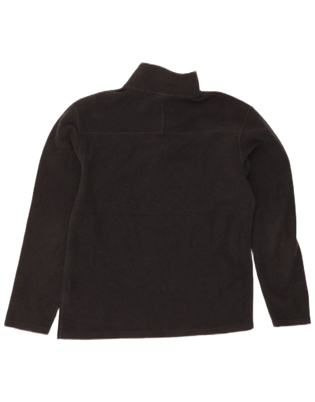 The North Face Herren-Fleecepullover mit Reißverschluss am Hals, Größe S, Schwarz, Polyester