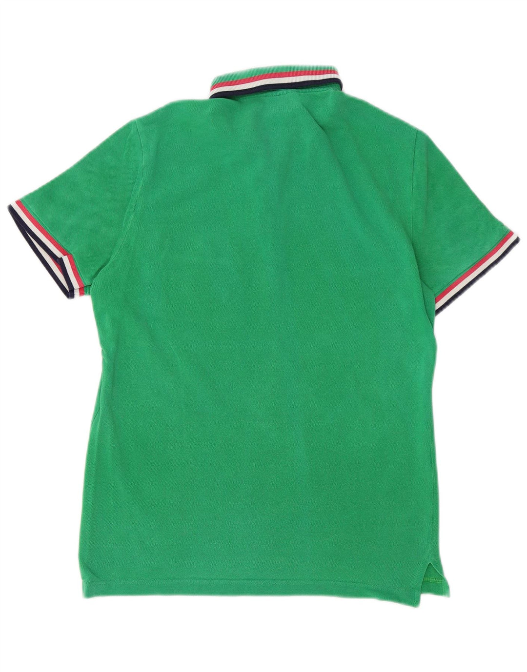 LACOSTE Herren-Poloshirt, Größe 4, mittelgrüne Baumwolle