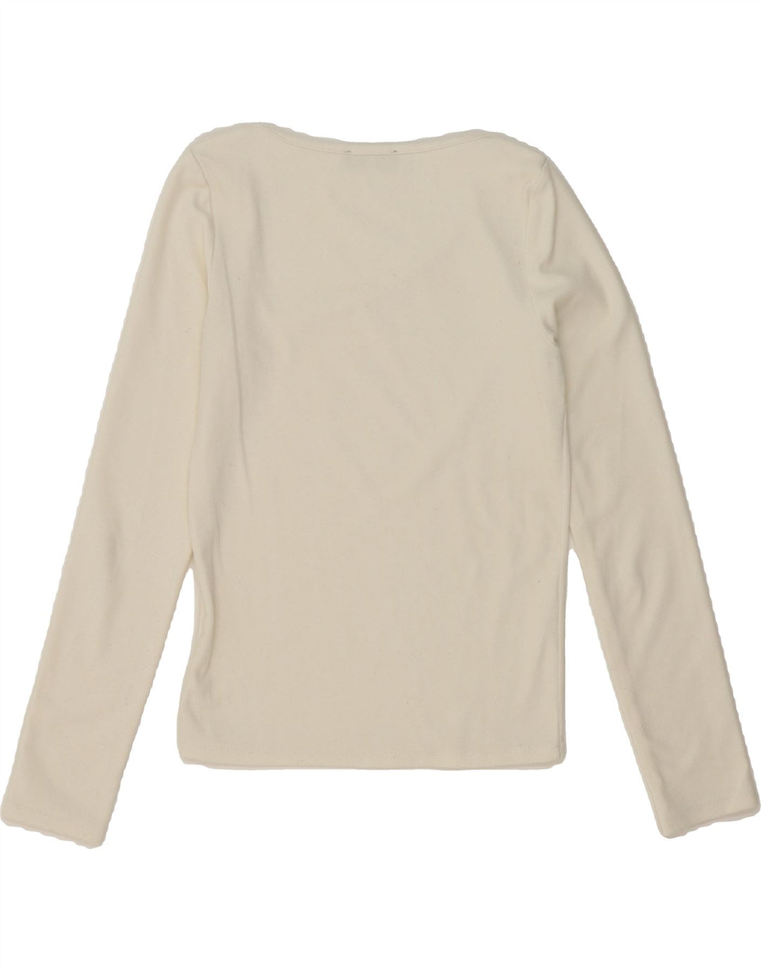 ZARA Womens Top Long Sleeve UK 12 Medium White Vintage Zara and Second-Hand Zara from Messina Hembry 