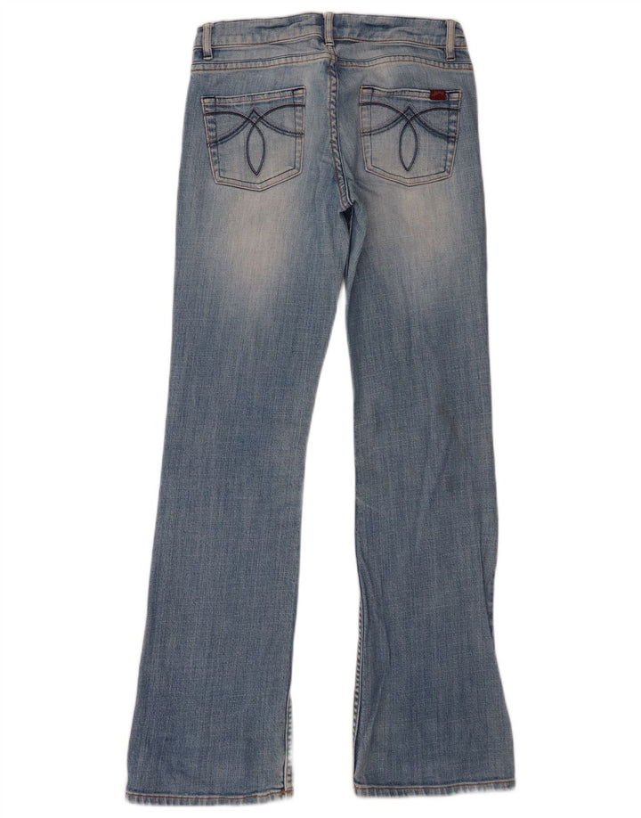 Oasis Damen Bootcut Jeans UK 8 Small W28 L30 Blau