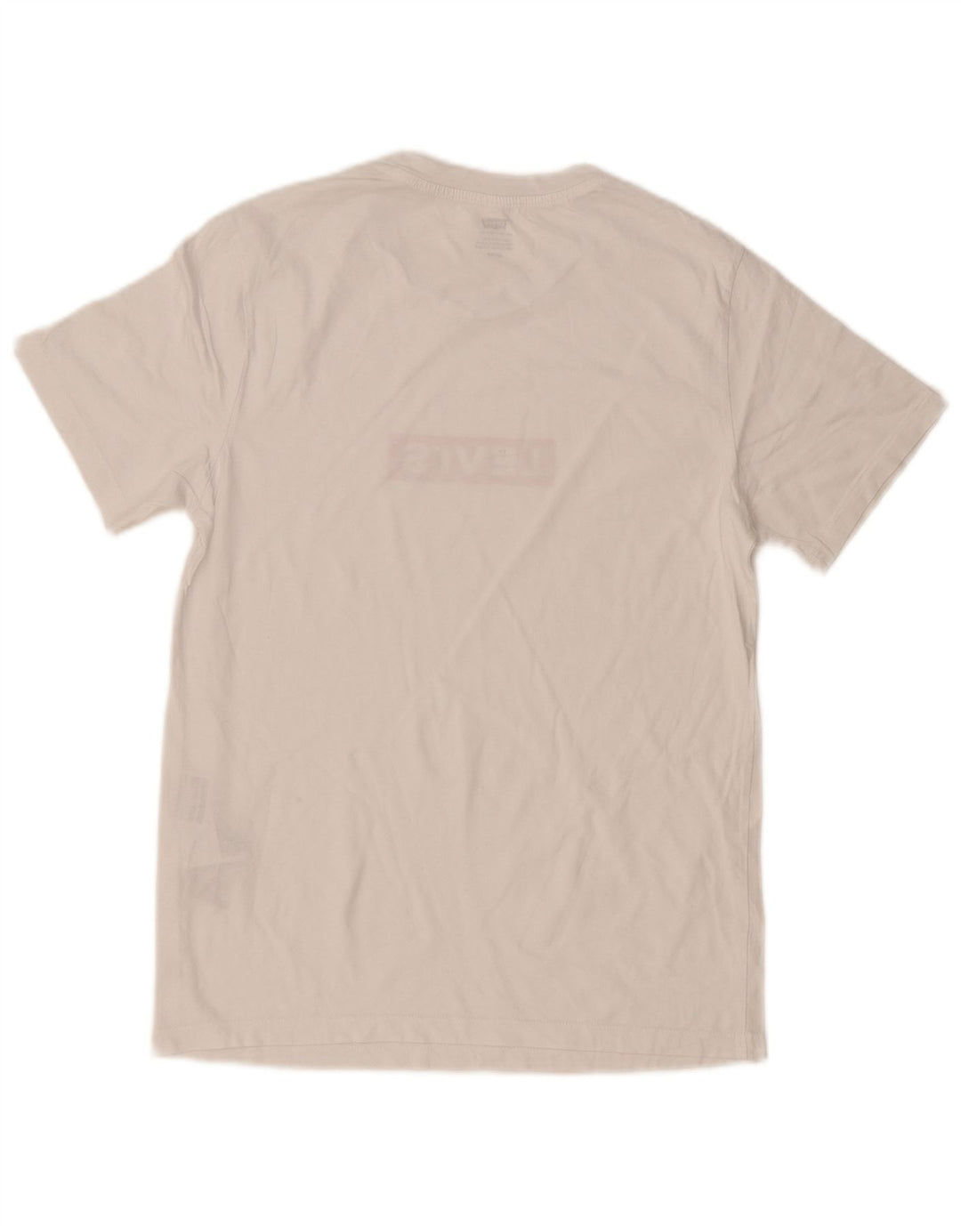 Levi's Herren-T-Shirt mit Grafik, Größe S, weiße Baumwolle