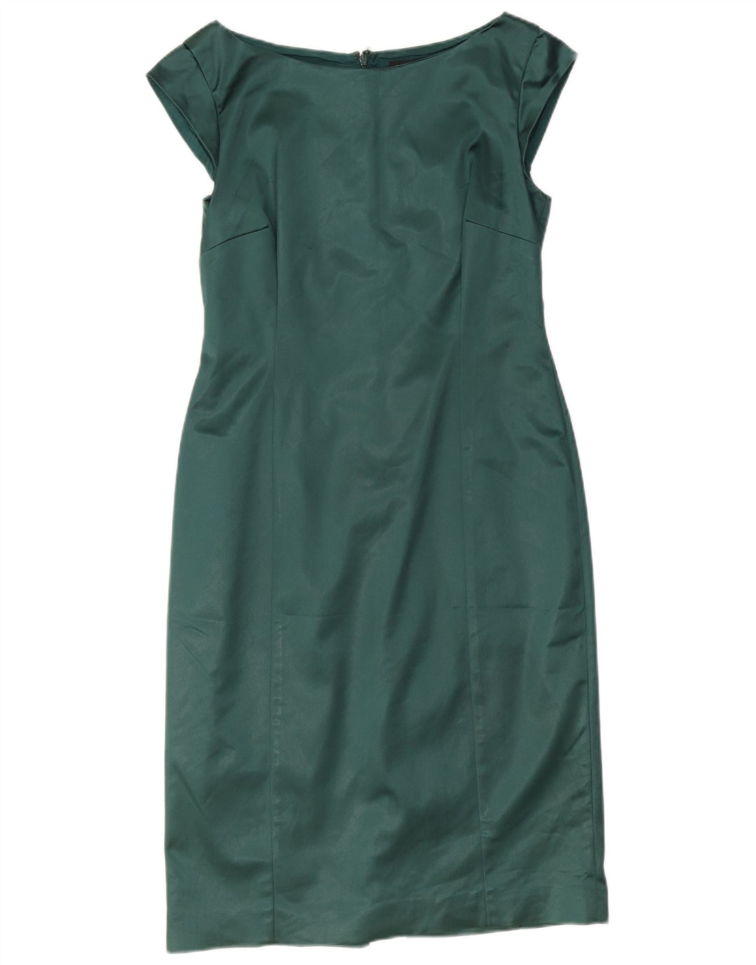 Coast Damen-Etuikleid, Gr. 46, groß, grünes Acetat