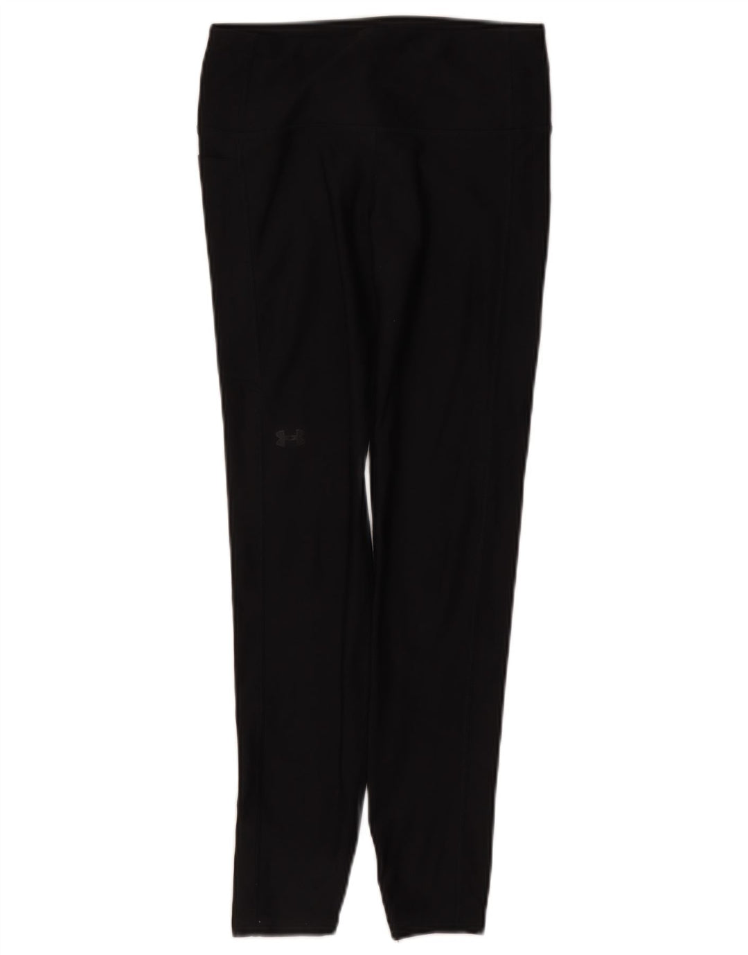Under Armour Damen Heat Gear Leggings UK 10 Small Schwarz Polyester