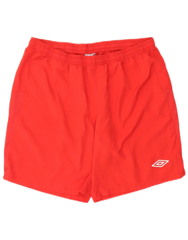 Under Armour Herren Sportshorts 2XL Rot Polyester