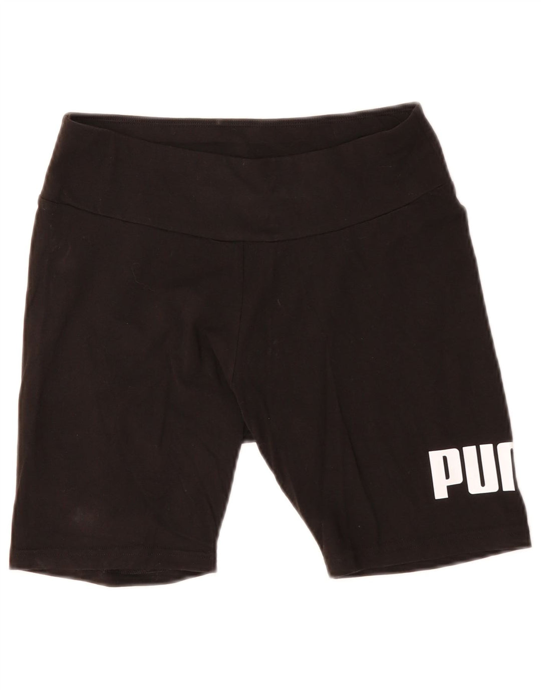 PUMA Damen Graphic Sport Shorts UK 12 Medium Schwarz