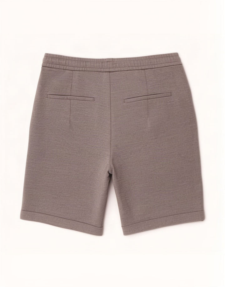 Zara Herren Chinoshorts Medium W31 Grau Polyester