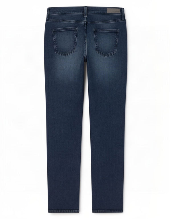 Calvin Klein Damen Ultimate Skinny Jeans US 12 Large W30 L30 Marineblau