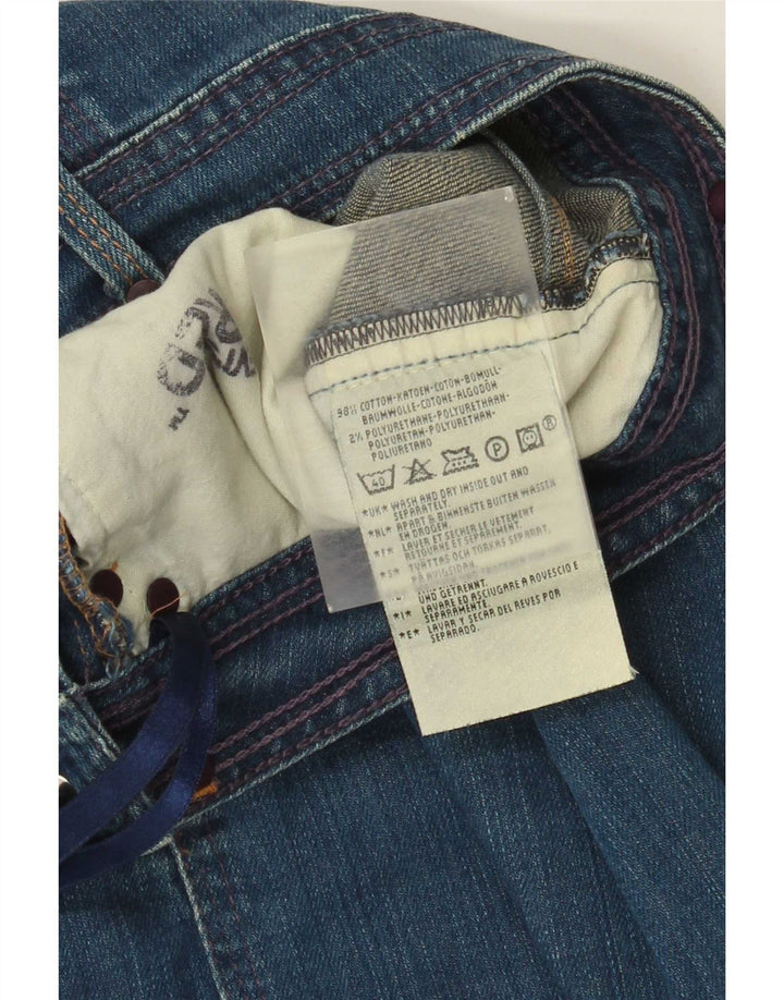 Levi's Damen Jeansrock W28 mittelblaue Baumwolle