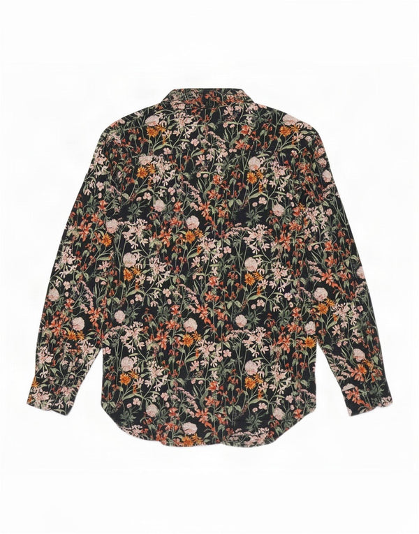 Scotch & Soda Damen-Hemd UK 14 Medium Black Floral
