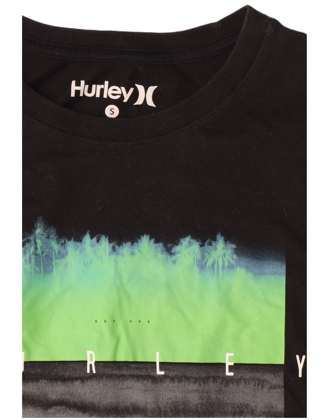 Harley Herren-T-Shirt mit Grafik, Größe S, schwarze Baumwolle
