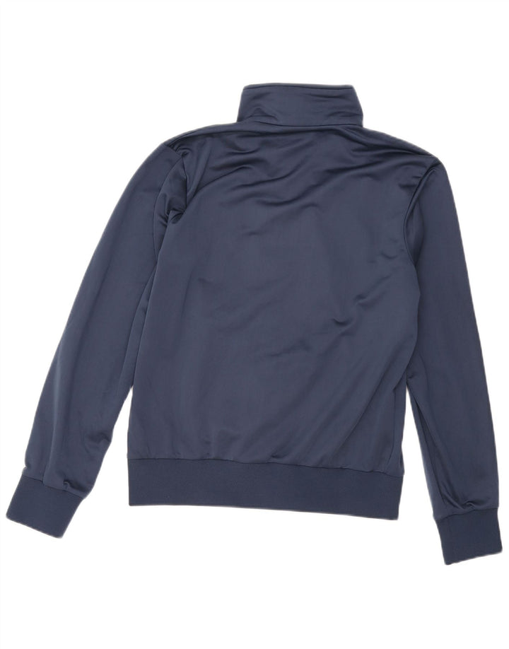 Diadora Herren-Trainingsanzug-Top-Jacke, UK-Größe 38, Größe S, Marineblau, Farbblock