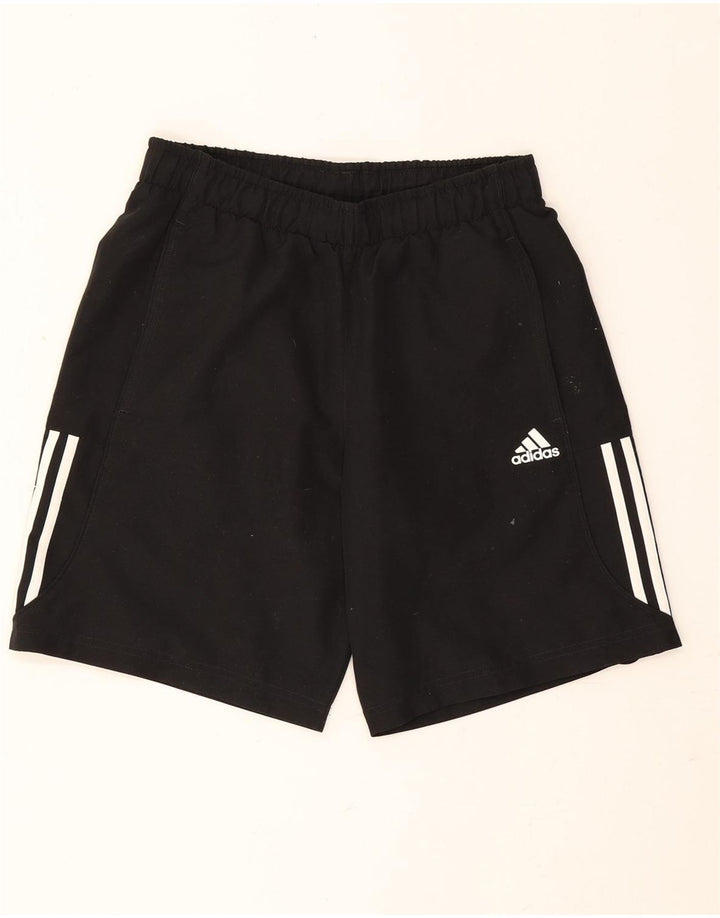 ADIDAS Mens Sport Shorts Small  Black Polyester Vintage Adidas and Second-Hand Adidas from Messina Hembry 