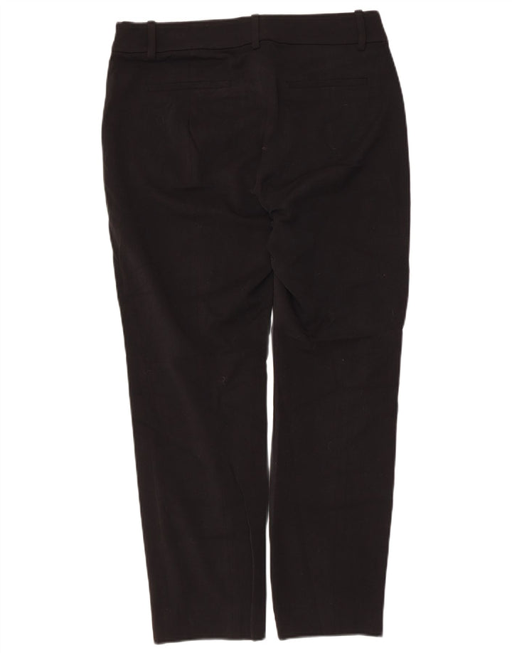 J. Crew Damen-Hose, kurz geschnitten, US 8, M, W32, L24, Schwarz, Polyester