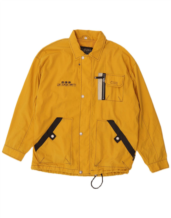 Brugi Herren-Utility-Jacke IT 52 XL, gelbe Baumwolle