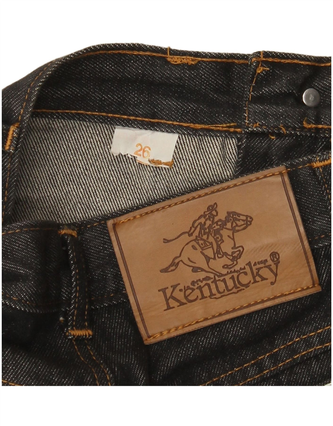 Kentucky Damen Jeansrock W26 Small Schwarz