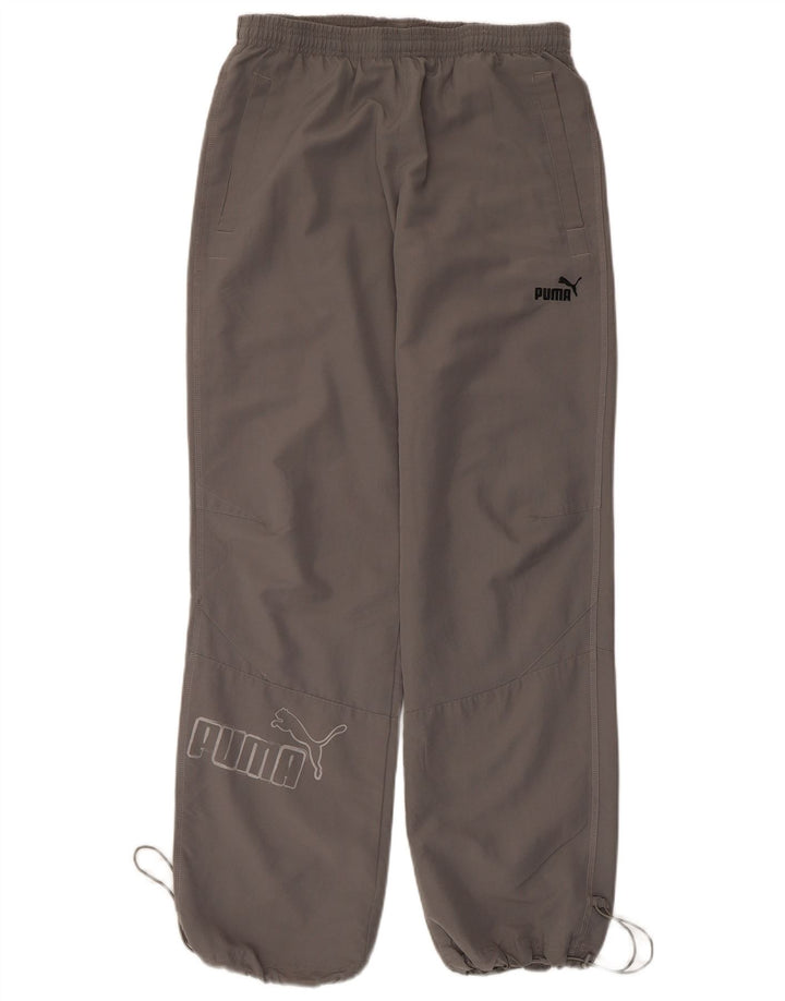 PUMA Herren Grafik-Trainingshose, Jogginghose, Größe S, Grau