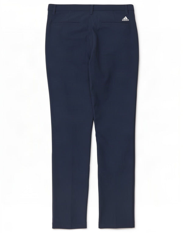Adidas Herren Slim Chino Hose W30 L32 Marineblau Polyester