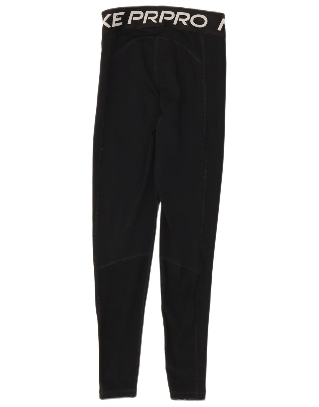 Nike Damen Dri Fit Graphic Leggings UK 4 XS Schwarz Polyester