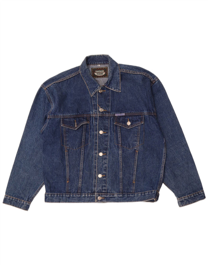 SAMWIN Herren Jeansjacke UK 42 XL Blau
