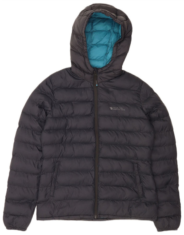 Mountain Warehouse Wattierte Damenjacke mit Kapuze, Gr. 10, Marineblau