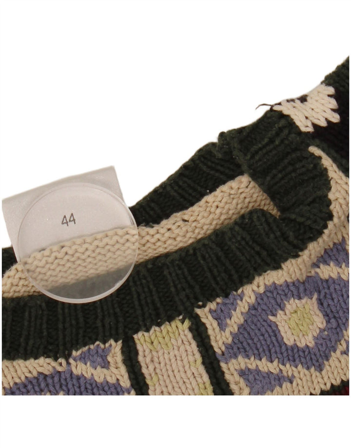 PUBLIC Damen Pullover mit Rundhalsausschnitt IT 44 Medium Mehrfarbig