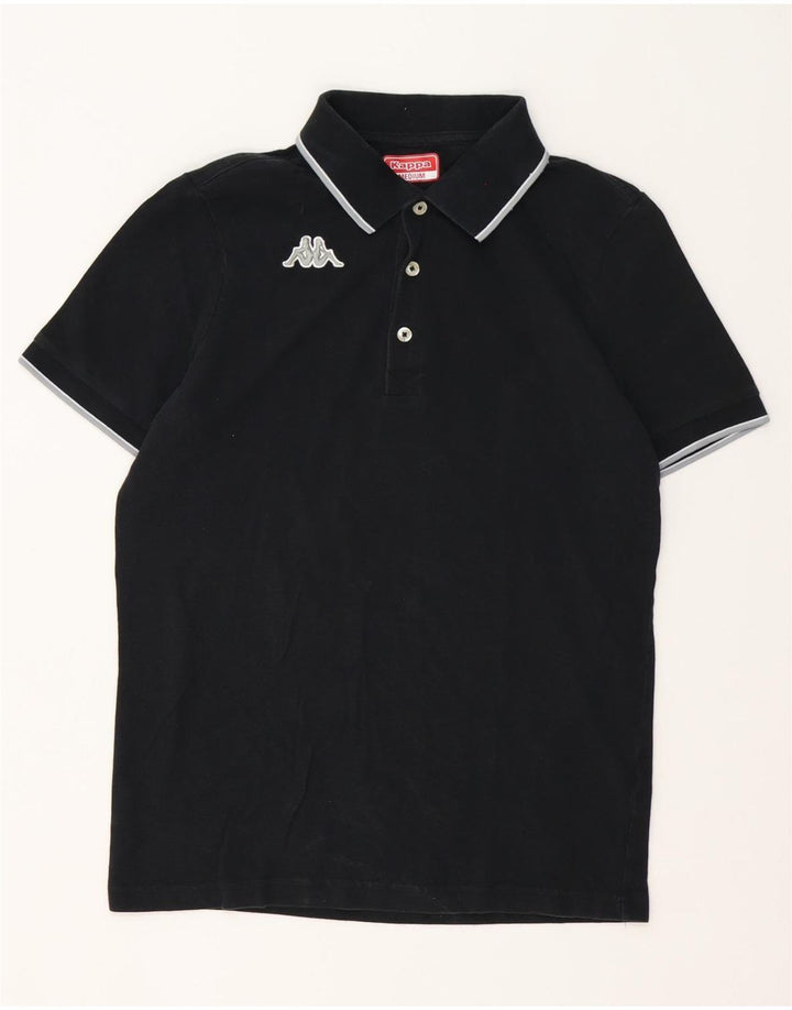 Kappa Herren Poloshirt Mittelschwarze Baumwolle