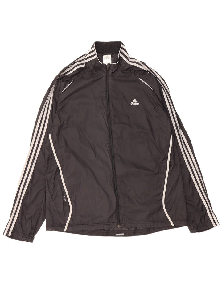 Adidas Herren Trainingsanzug Top Jacke XL Schwarz Polyamid