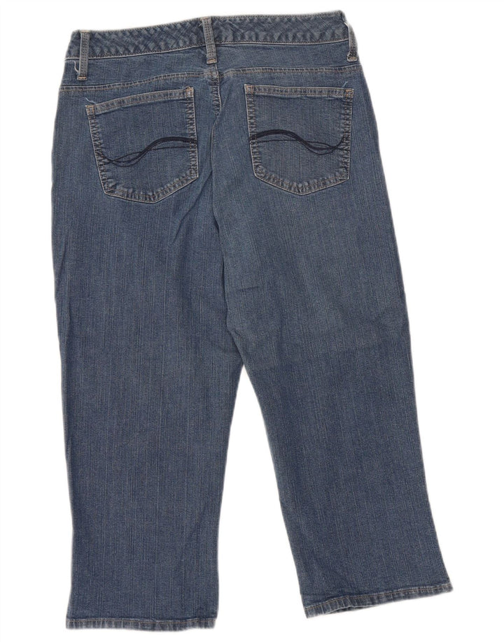 LEE Damen Capri-Jeans W30 L19 Blau
