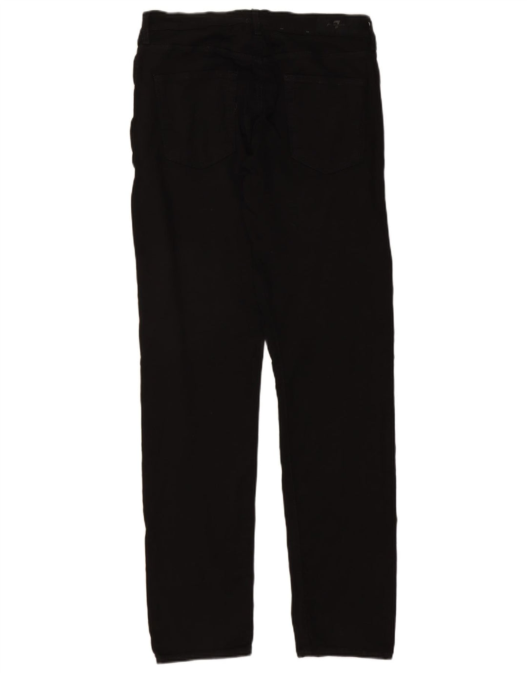 7 For All Mankind Herren Slim Jeans W33 L33 Schwarz Modal
