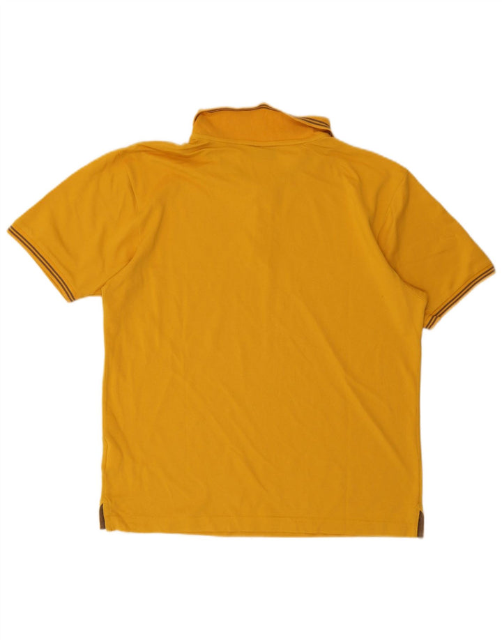 Champion Herren-Poloshirt aus mittelgelber Baumwolle