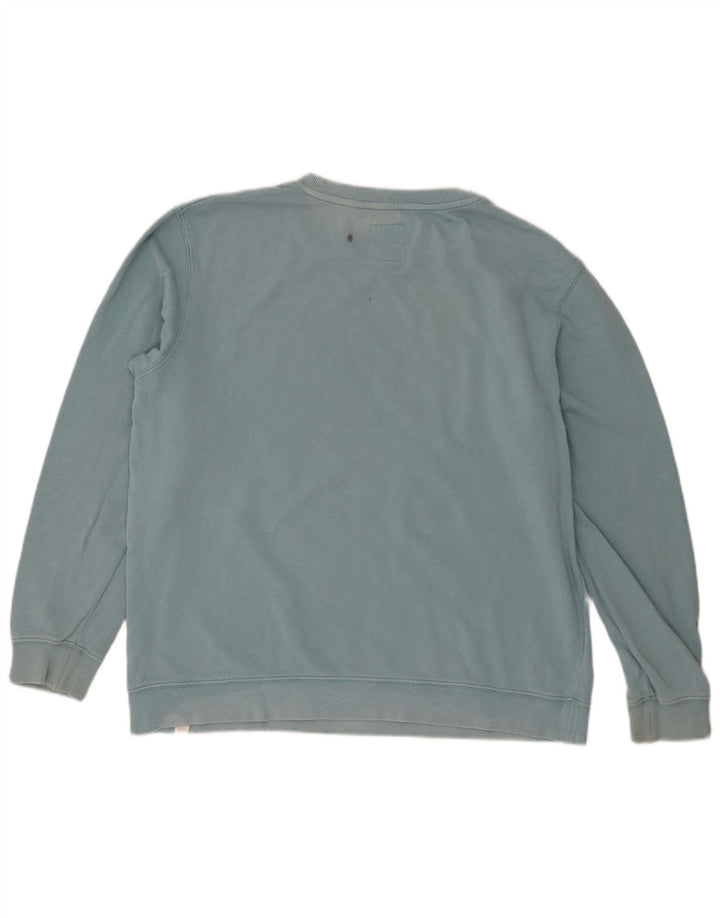 Rip Curl Herren-Sweatshirt mit Grafik, Größe S, Blau, Baumwolle