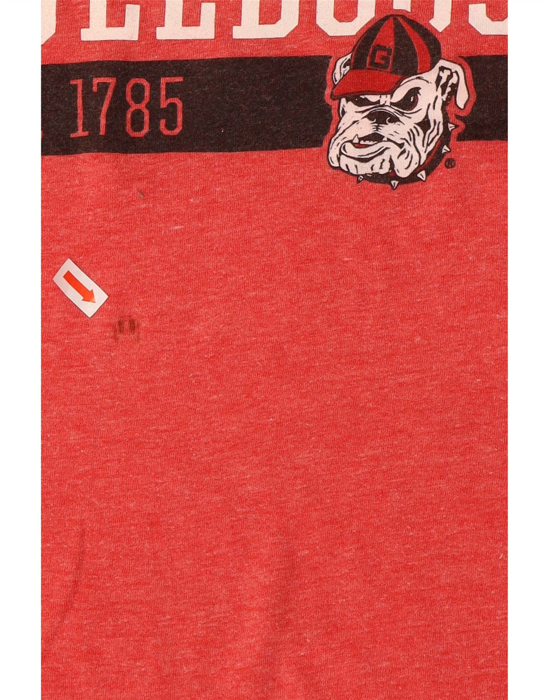 Russell Athletic Herren-T-Shirt mit Grafik, Größe S, Rot, Polyester