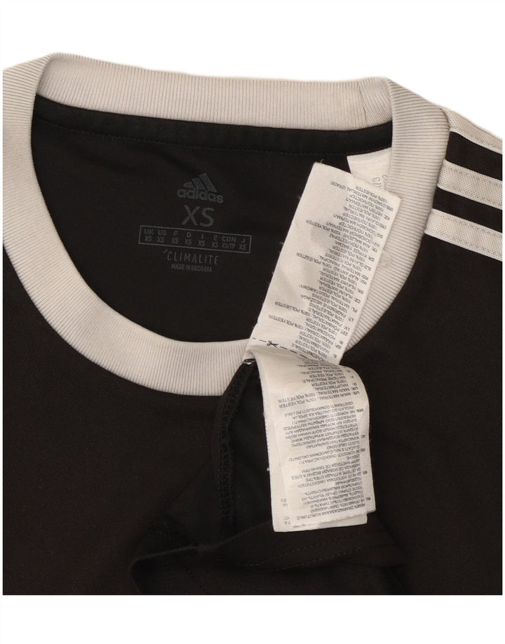 ADIDAS Herren Climalite T-Shirt Top XS Schwarz Polyester