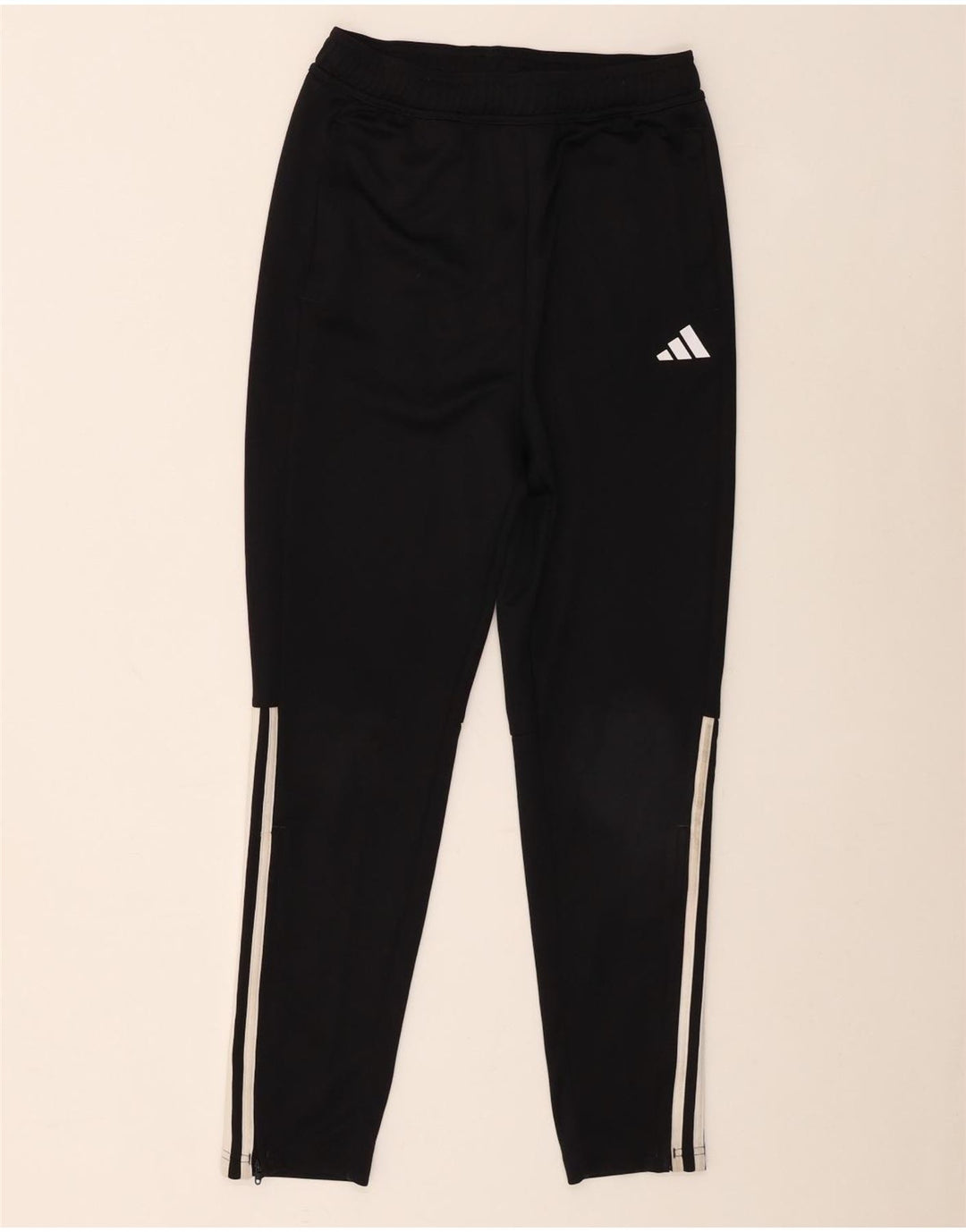 Adidas Jungen Aeroready Trainingshose 13–14 Jahre, schwarzes Polyester