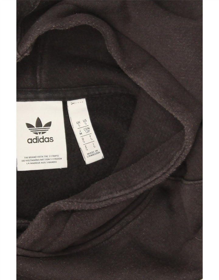 Adidas Herren Kapuzenpullover Small Schwarz Baumwolle